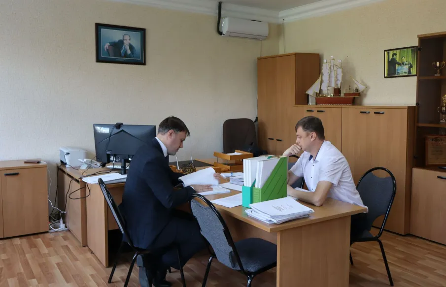 Управлением осуществлен выезд в Администрацию Тонкинского муниципального округа